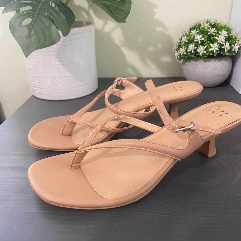 Target Tan Women's Heeled Sandals